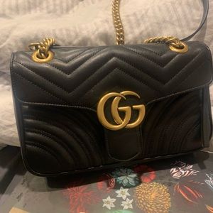 GG marmont small matelase shoulder bage